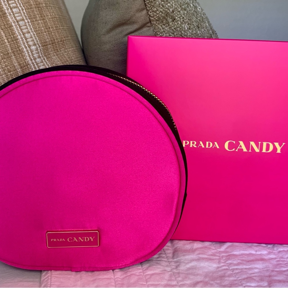 Prada beauty cosmetic bag